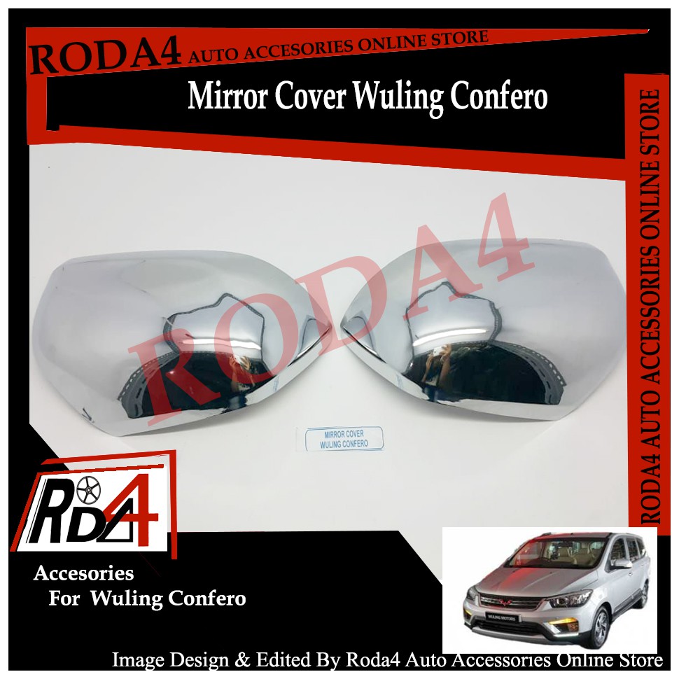 Cover Spion Mirror Cover Chrome Wuling Confero