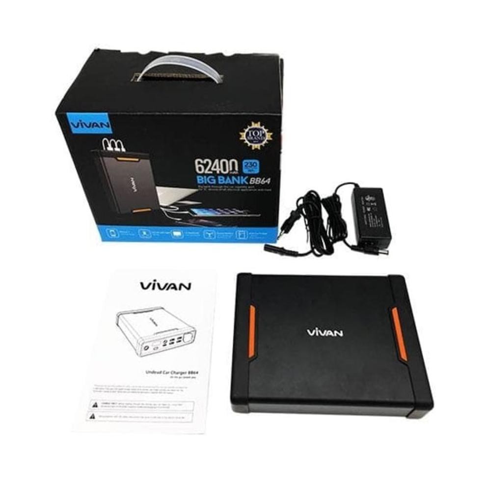 Vivan Bb64 62400Mah Super Capacity Power Bank Promo Price ,Friska.Olshop2