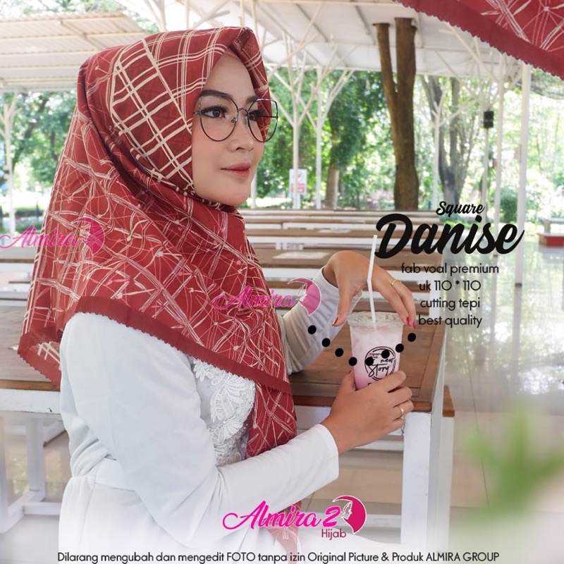 jilbab segiempat square danise by almirahijab