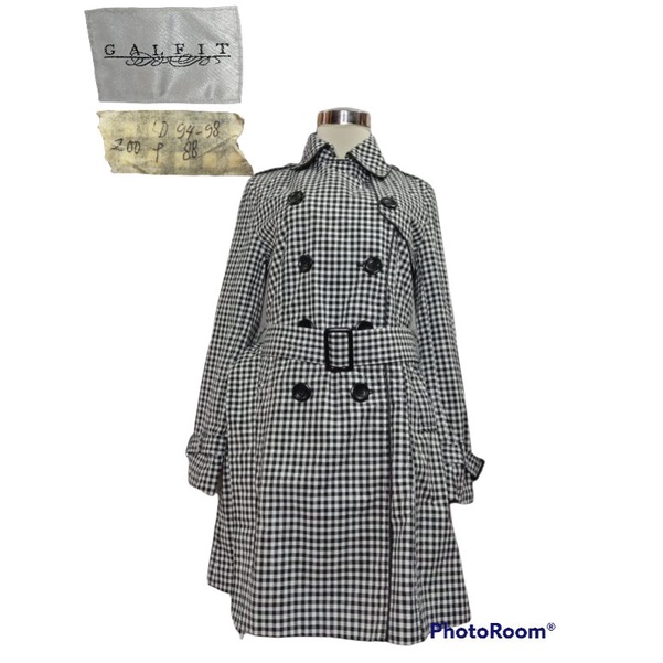 COAT MANTUL KOTAK-KOTAK