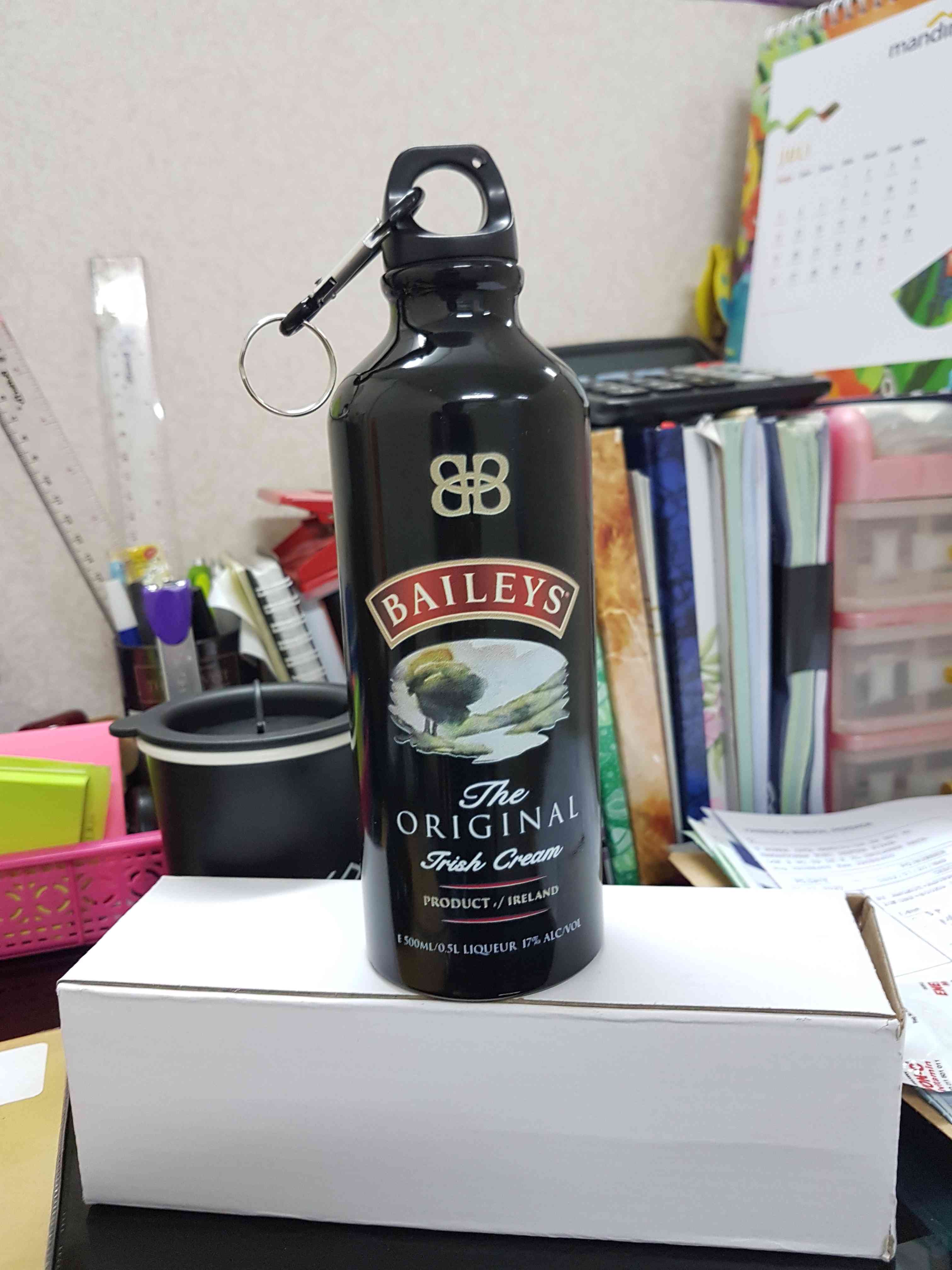 Botol Minum Custom Gambar Unik Baileys - Botol Minum Custom 500 Ml
