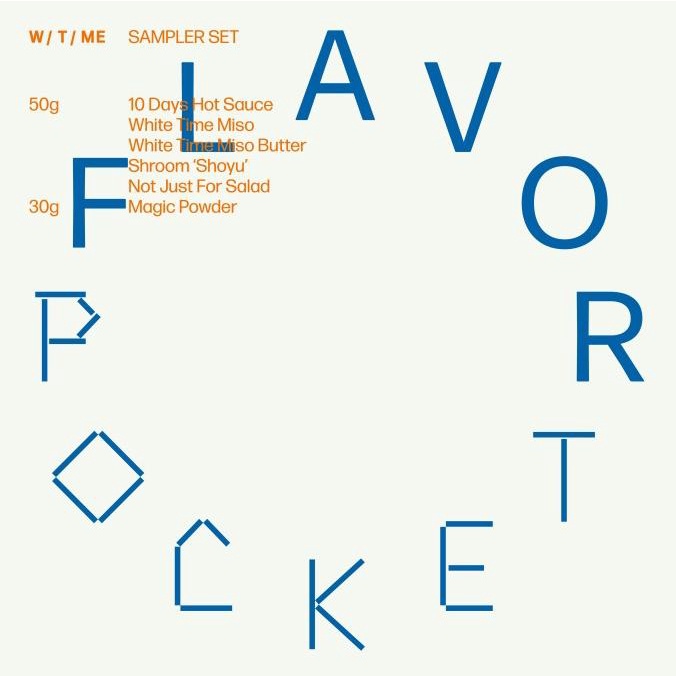 

Flavor Pocket Sampler Set | W/ T/ Me - Crafted With Time