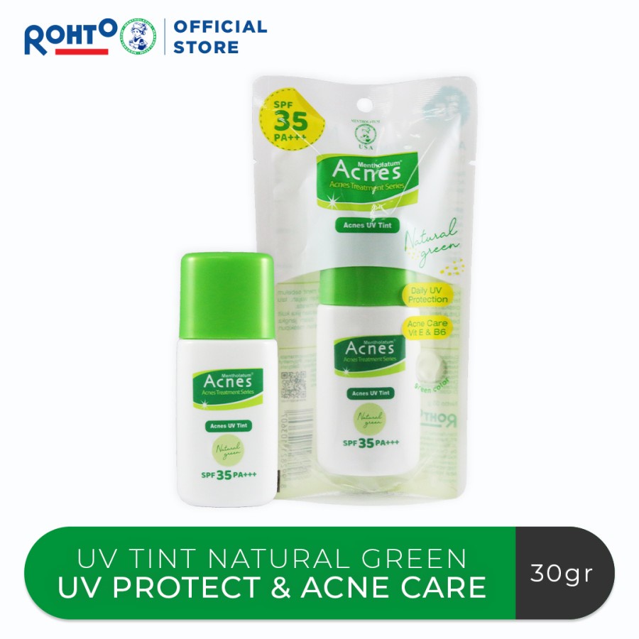 Acnes UV Tint Natural Beige / Natural Green