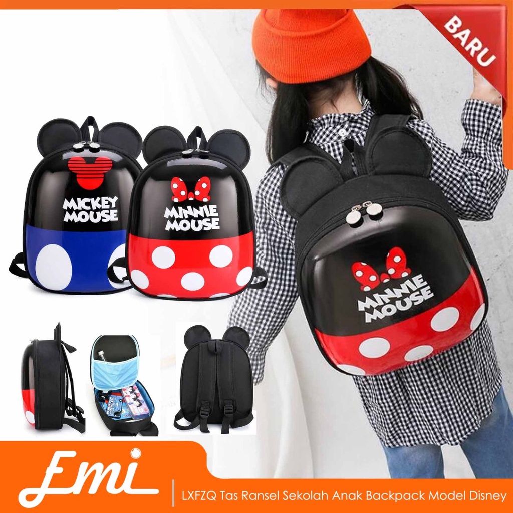 Tas Ransel Sekolah Anak Backpack Model Disney Mickey Mouse