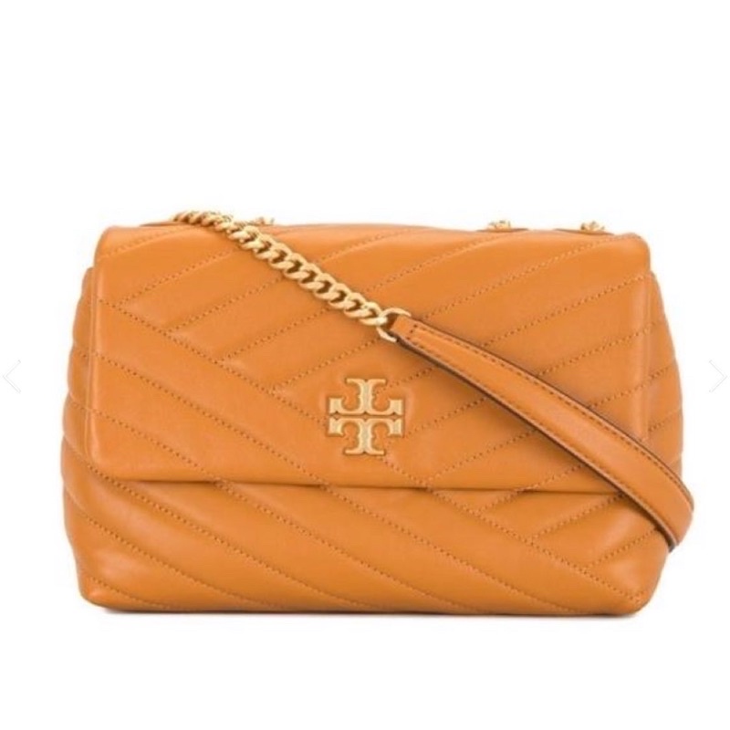 tory burch TB kira chevron small squash