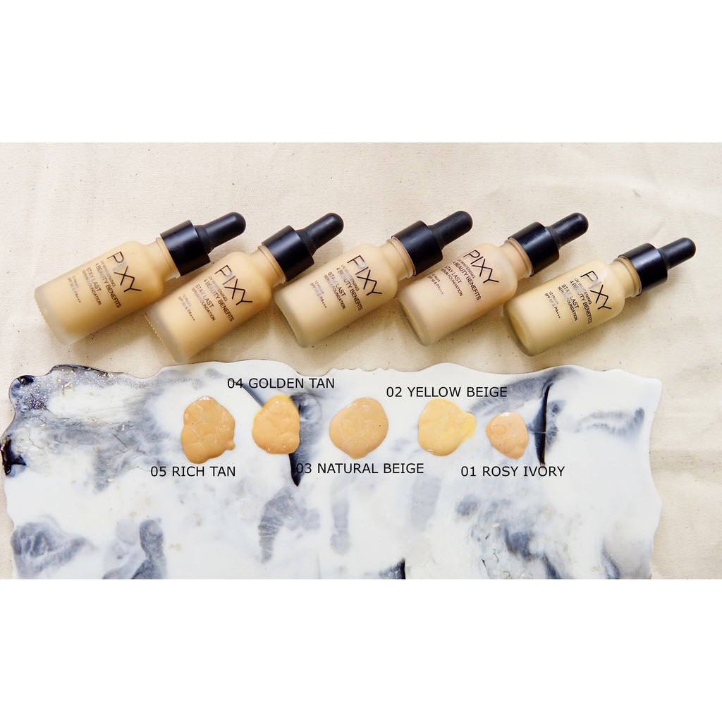 Pixy Uv Whitening Stay Last Serum Foundation