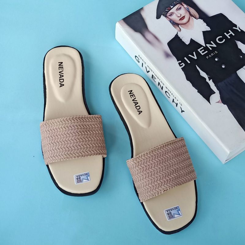 sandal wanita | sandal rajut wanita | sandal wanita slob rajut