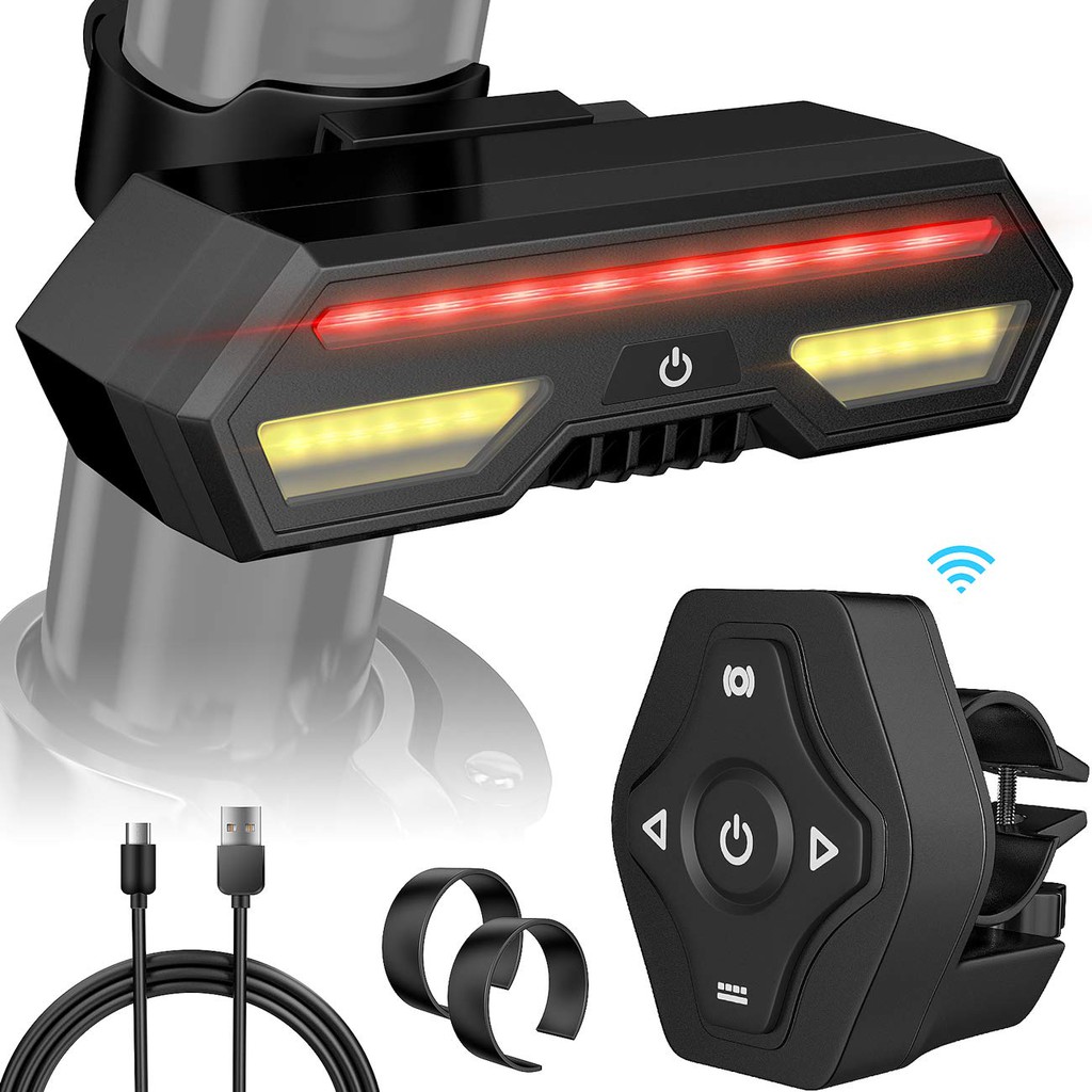 Lampu Belakang Sepeda LED Anti Air Dapat Diisi Ulang Lampu Belakang Sepeda LED Anti Air Dapat Diisi Ulang
