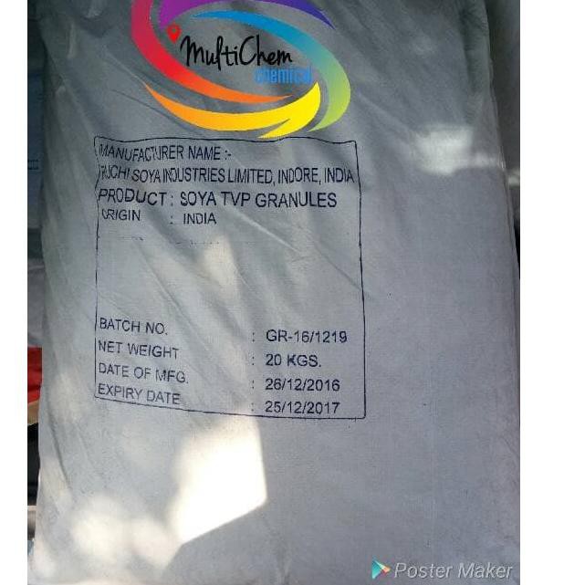 

83 Soya Texturized Vegetable Protein / TSP / TVP 500gr ➭ (Ready Stock)