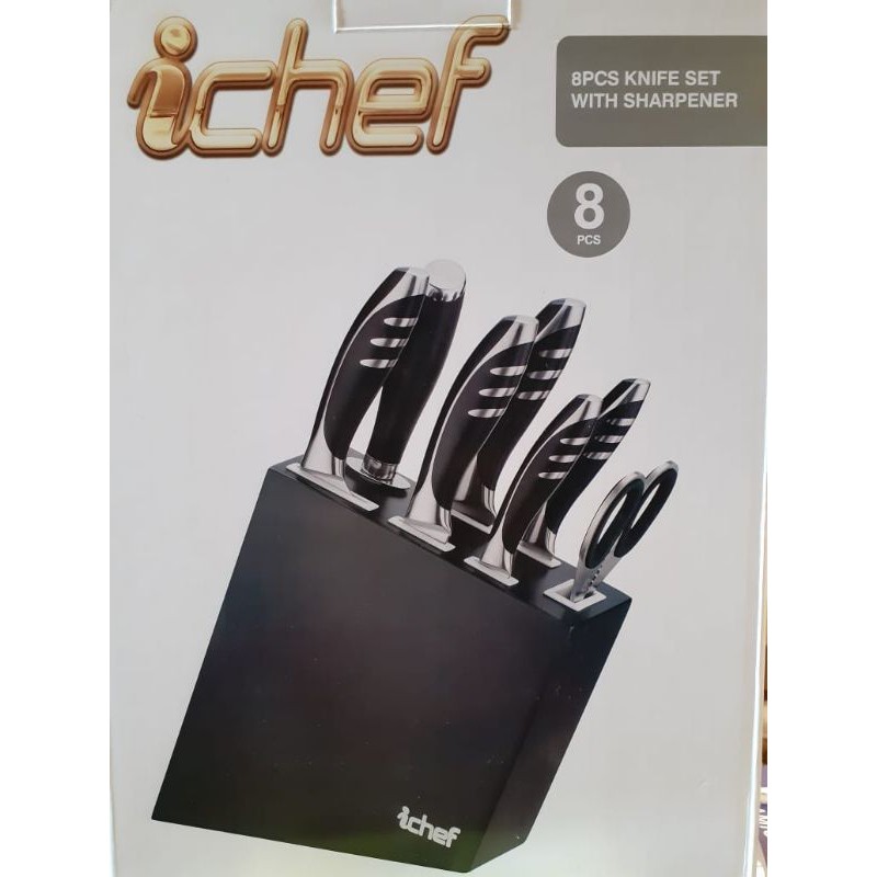 pisau set Premium ichef 8in 1 / iChef premium knife