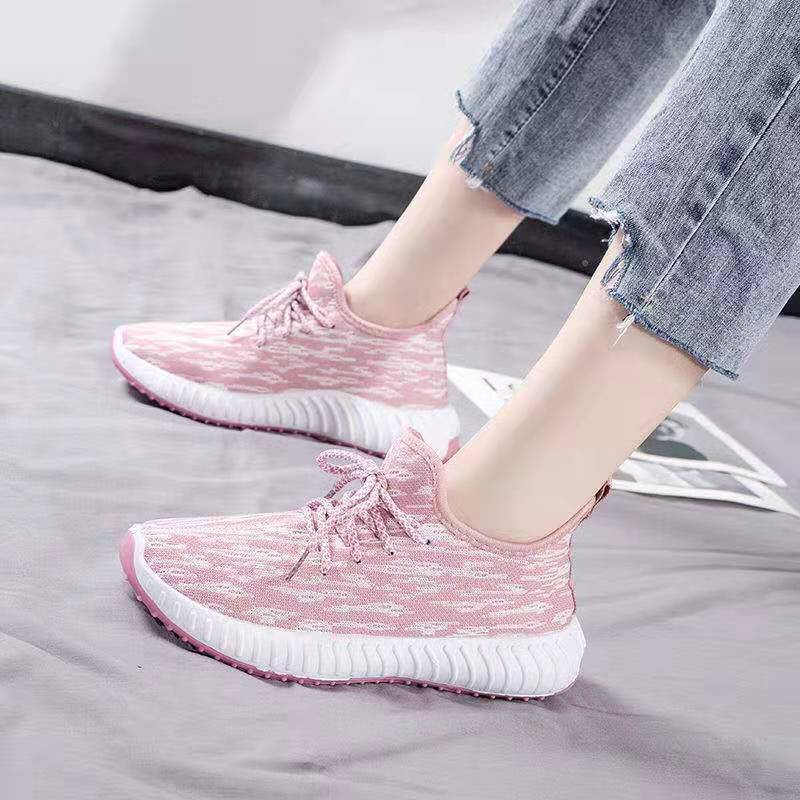 𝐄𝐁𝐒 ✅ SEP007 (Tanpa Kotak) COD Sepatu Sneakers Wanita Simple Sporty Model Korea Fashion Olahraga Santai Karet Casual Sport Import SEP007