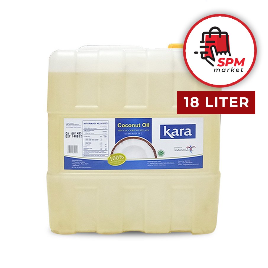 

Minyak Goreng Kelapa Putih Kara Coconut Oil 18 Liter
