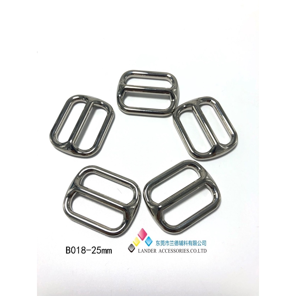 Lander High Quality Bag Buckle 25mm Belt Buckle / 2pcs