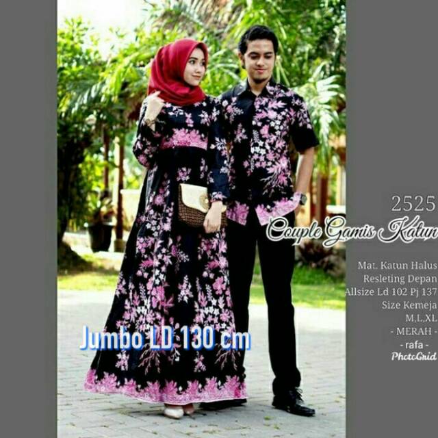 Couple gamis jumbo ld 130