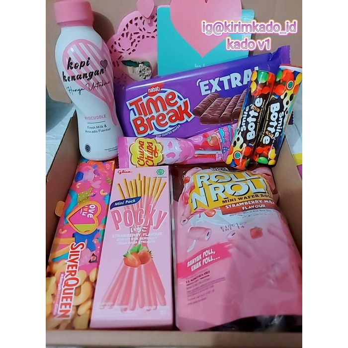

kado birthday wedding gift hampers kado coklat valentine box gift parcel