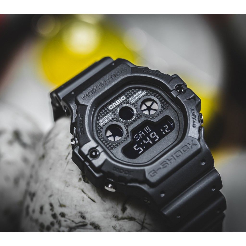 Jam Tangan CASIO G-SHOCK DW 5900BB 1DR Full Black ORIGINAL Garansi GAP