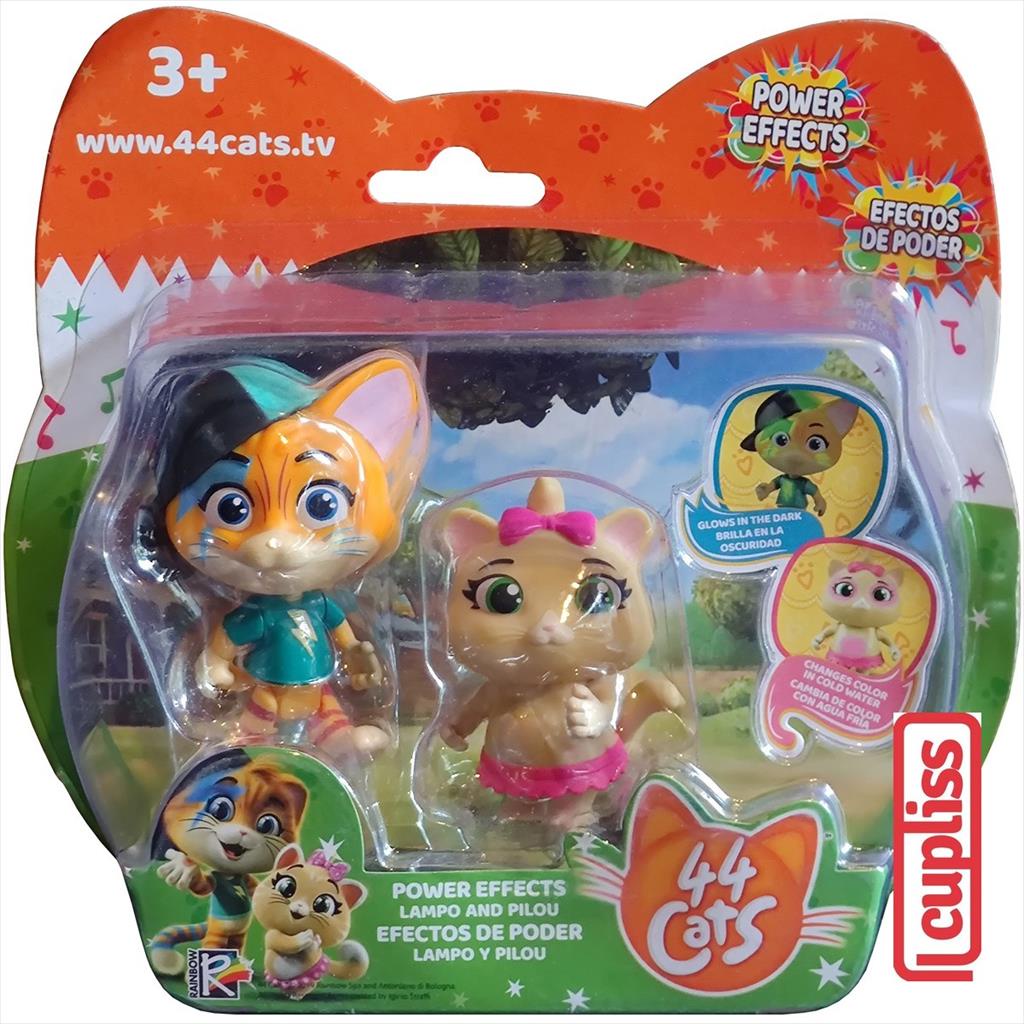 Rainbow 44 Cats Power Effects 34113 Lampo and Pilou Figure