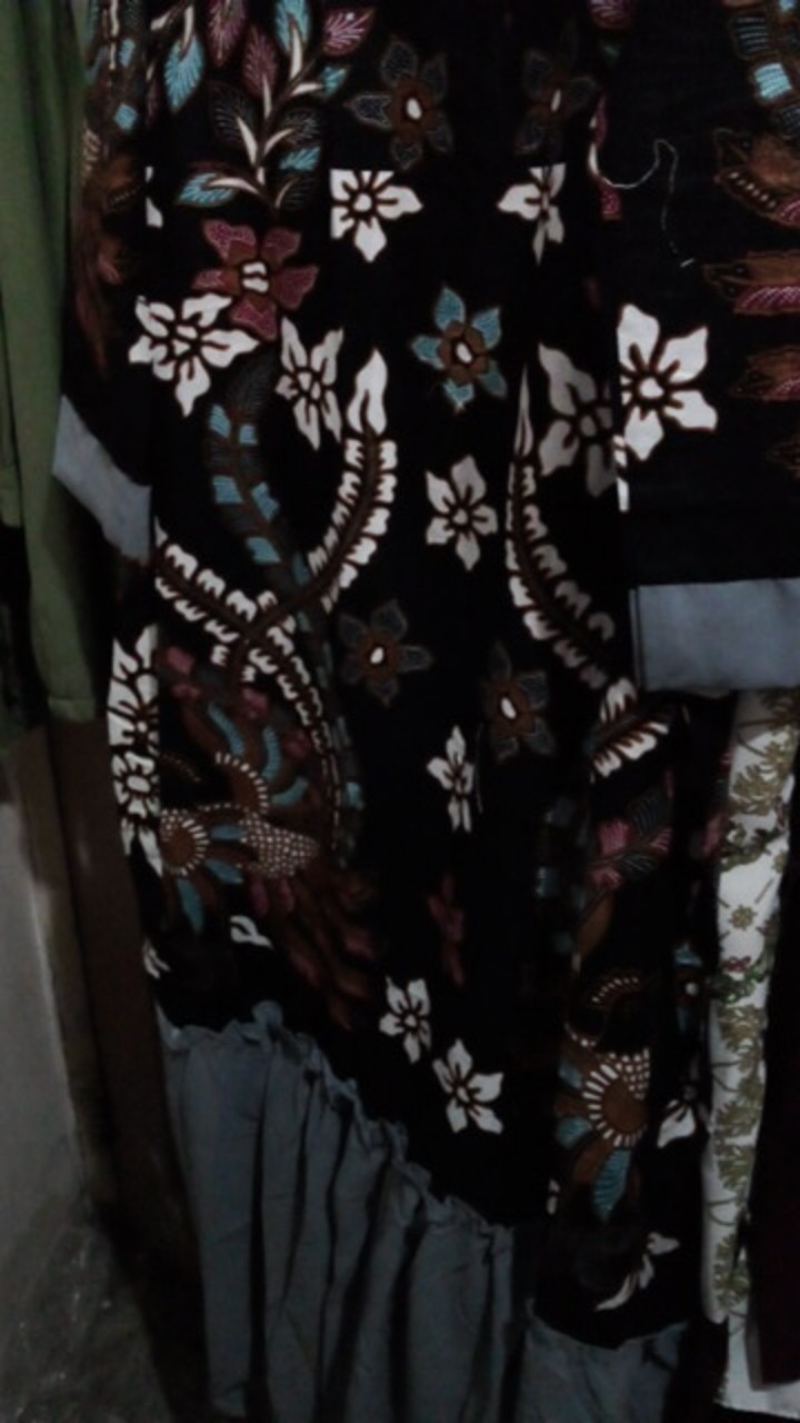 Gamis Batik Manggar, Padi,sekar,cantik,kubis,kipas,daun,kupu,nadine,gendis
