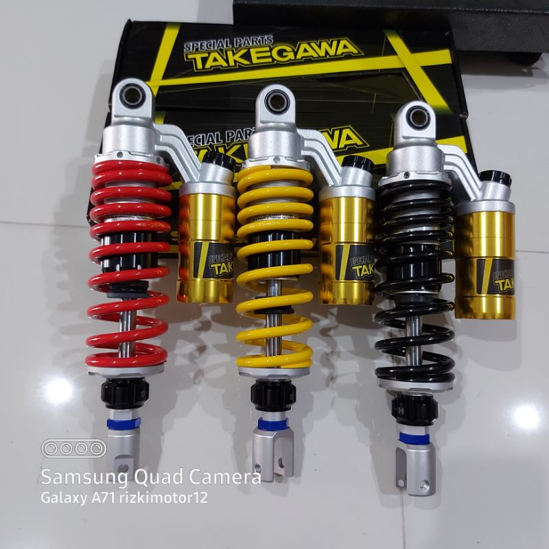 SHOCK BREAKER TAKEGAWA TG191 SEKOK TABUNG  BELAKANG MATIC SIZE 305MM