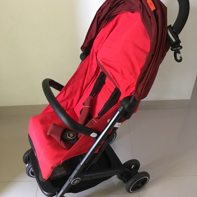 Stroller GB Qbit + (Plus) Dragonfire Red Preloved