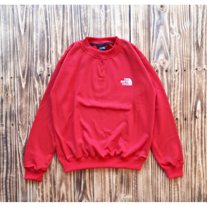 Sweater Crewmeck Tnf Basic Logo FullTag &amp; Lebel