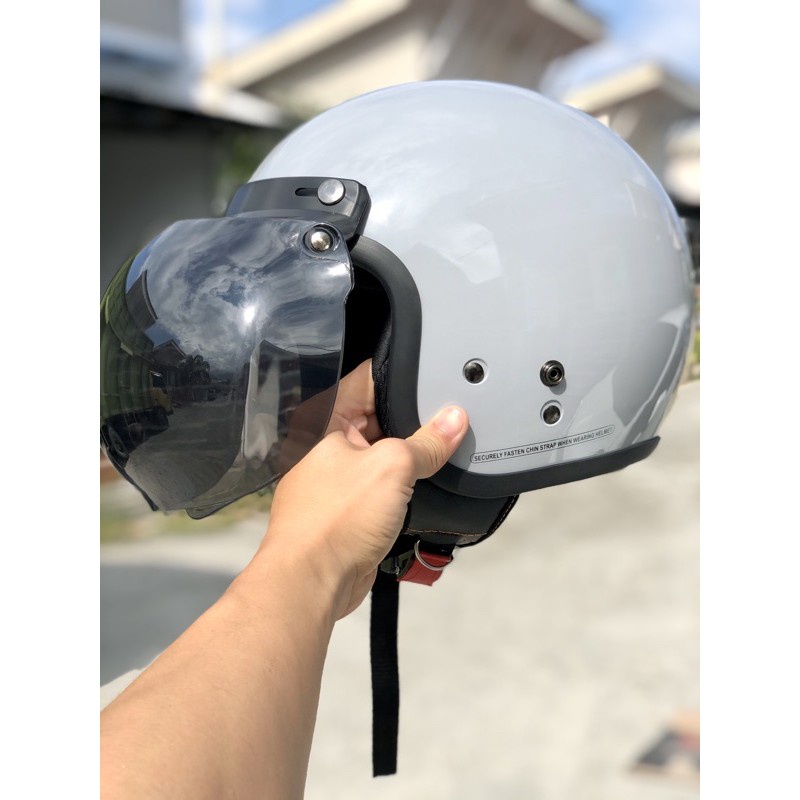 HELM BOGO RETRO DEWASA SNI FULL LEHER COD