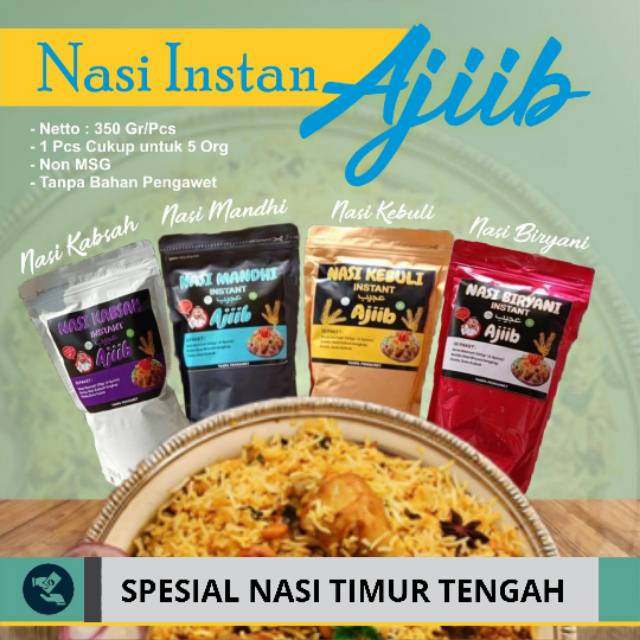

NASI TIMUR TENGAH | NASI KEBULI