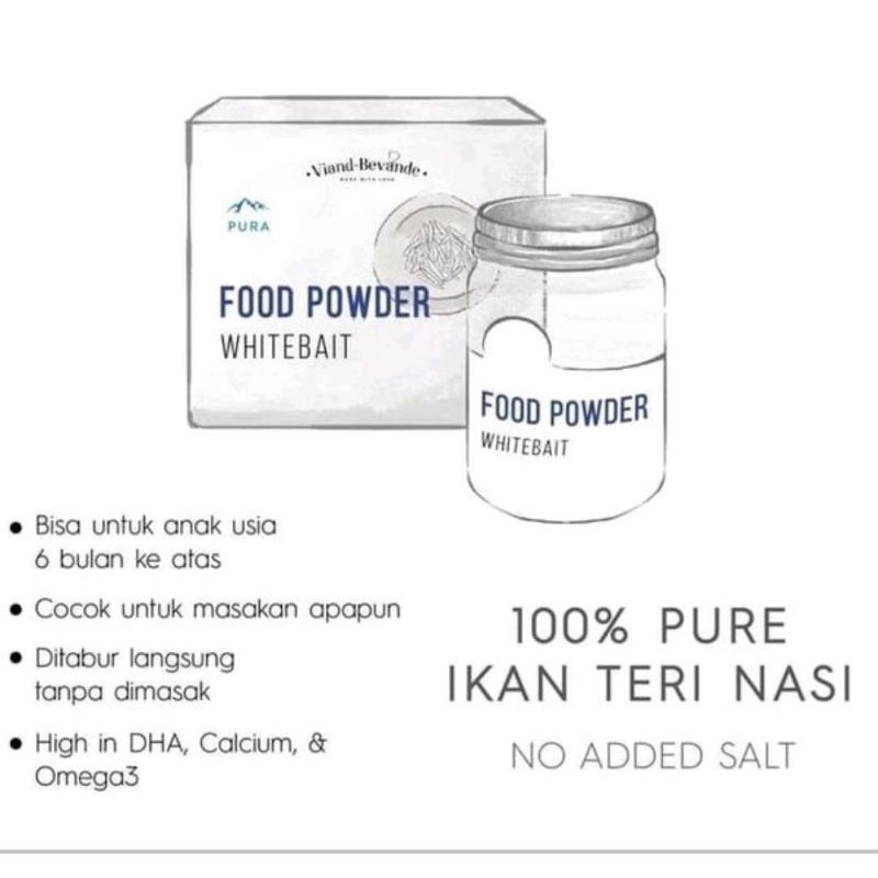 Pura food powder 80gr