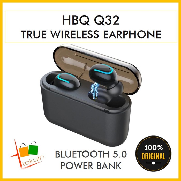 Promo HBQ Q32 TWS True Wireless Earphone Headset Bluetooth Alt X2T X3T QCY Murah