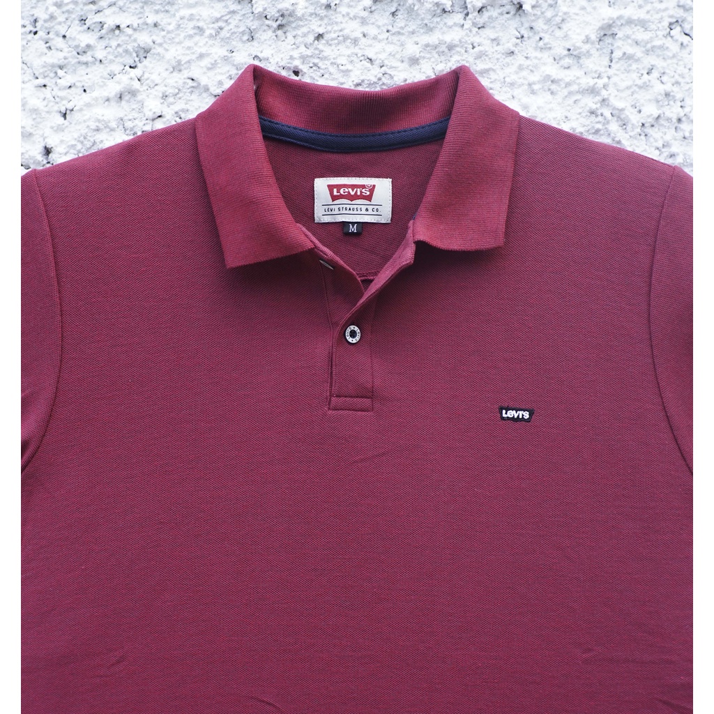 Kaos Pique Polo Levi's - Red