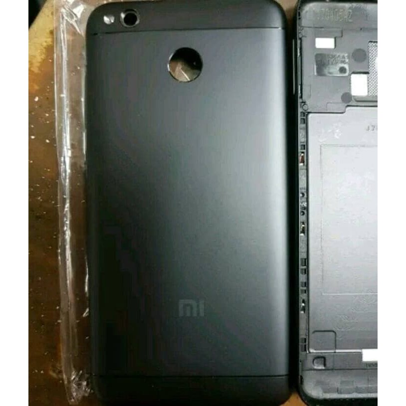 CASING FULLSET FOR XIOMI REDMI 4X ORIGINAL BLACK ready