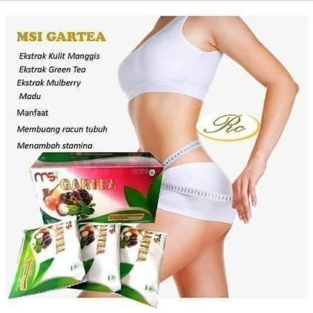 GARTEA Teh Pelangsing Tubuh, Asli 100% produk dari MSI