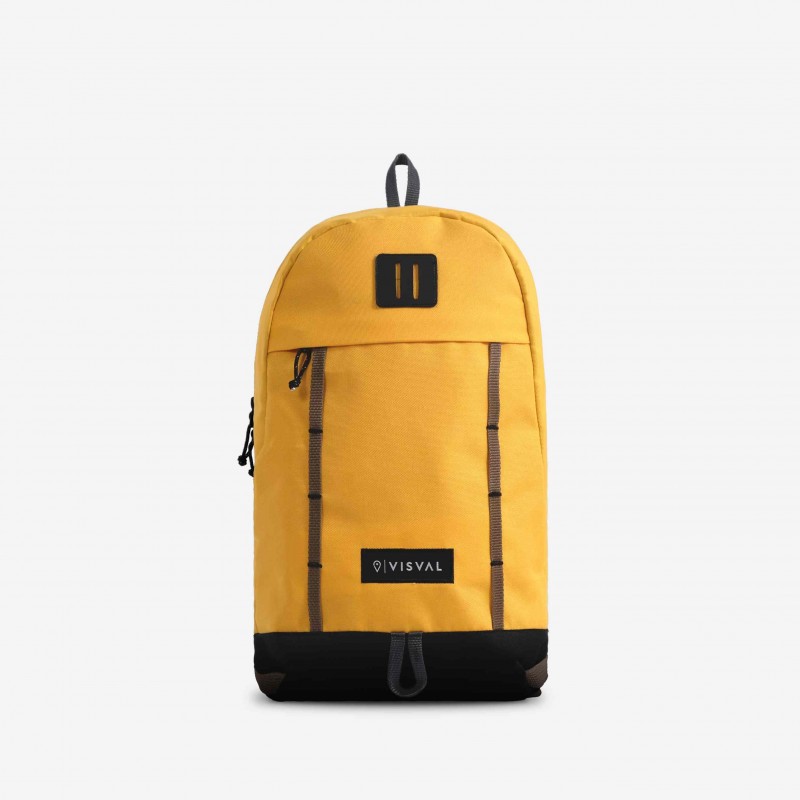 Backpack Minimalis Ridley Yellow Original TadbVisval Tas Ransel 10 L