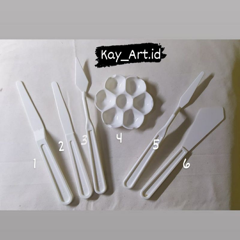 Palet Special Painting Knives Pelet lukis Berbagai Ukuran