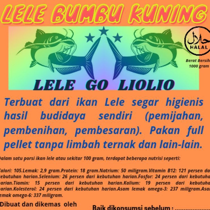 

Lele Bumbu Kuning