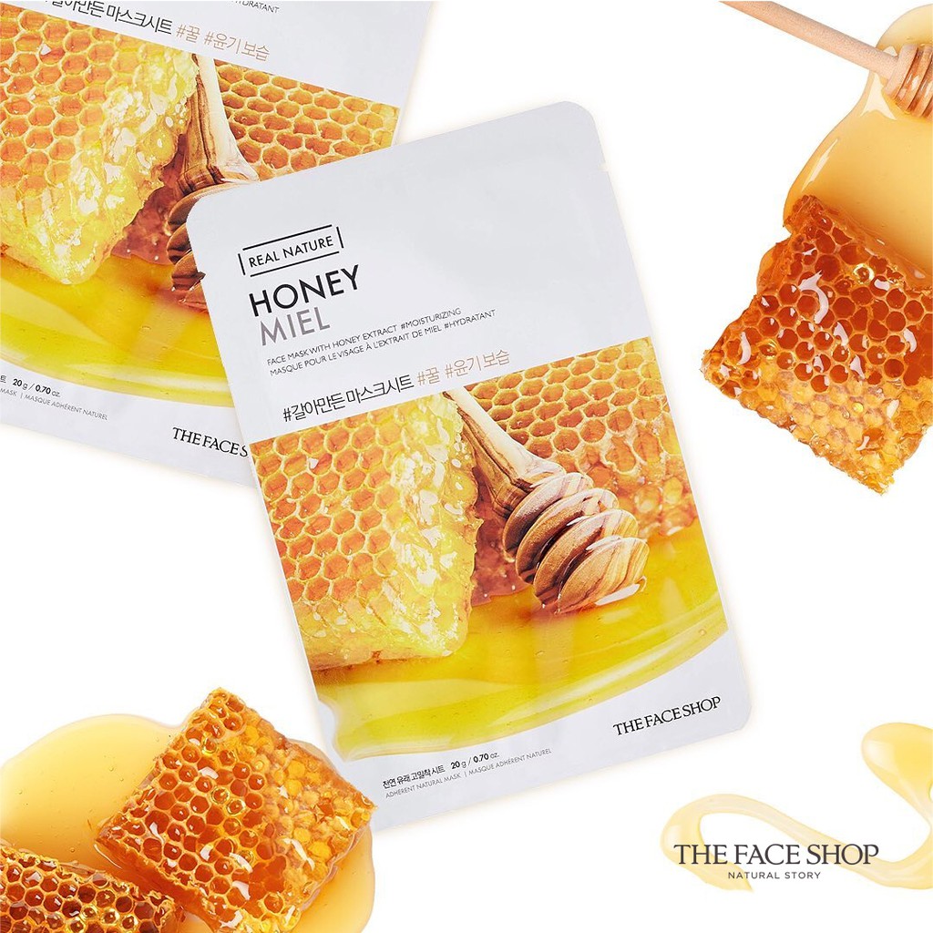 Real Nature Honey Face Mask - 20g