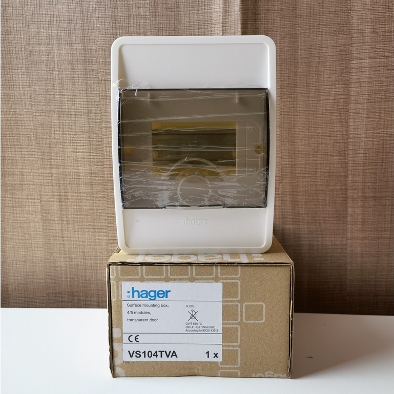 Hager Box MCB 4 Group Outbow (VS104TVA)