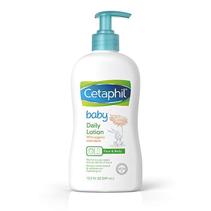 Cetaphil Baby Daily Lotion with Organic Calendula / Lotion Kulit Sensitif - 400ml