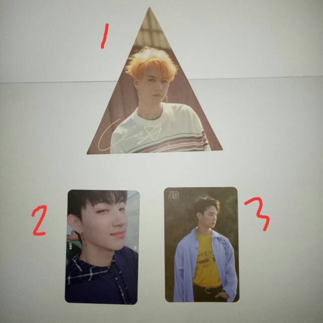 Got7 - 7 For 7 Photocard JB