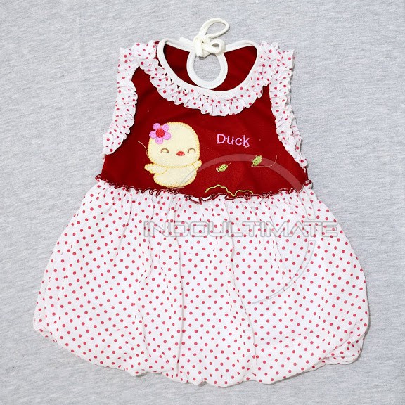 Baju Rok Bayi Perempuan cewek TRS-020 Atasan Kaos setelan baju dress Pakaian Bayi lucu