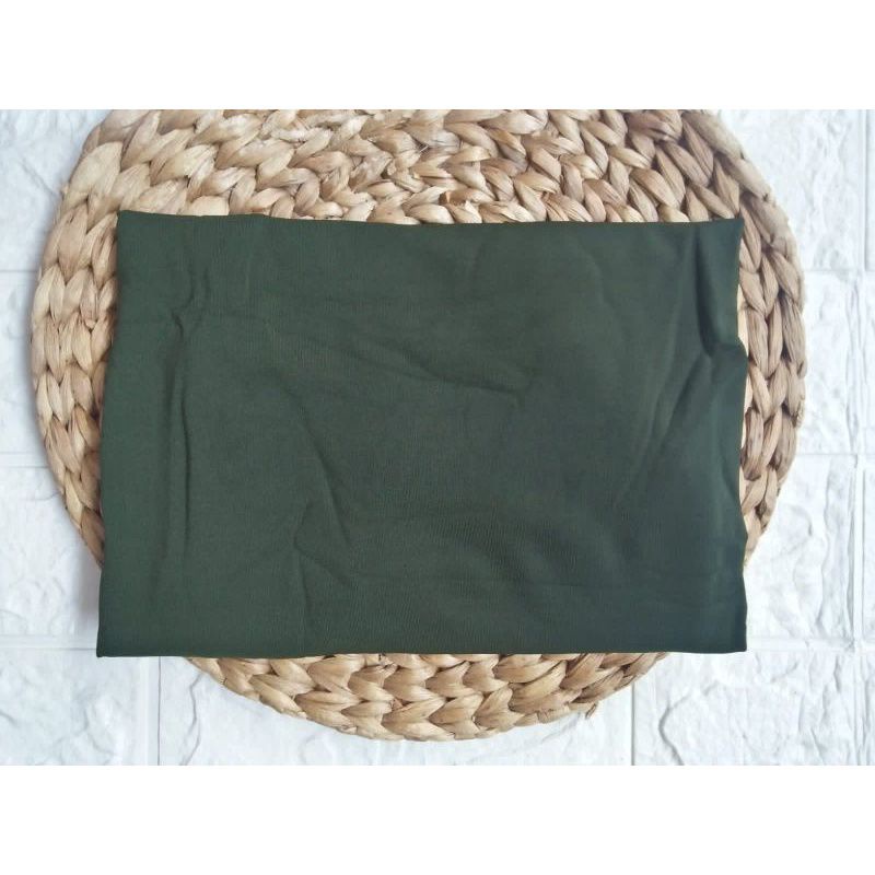 PASHMINA INSTAN JERSEY PASHMINA JERSEY SUPER AZZARA-Army