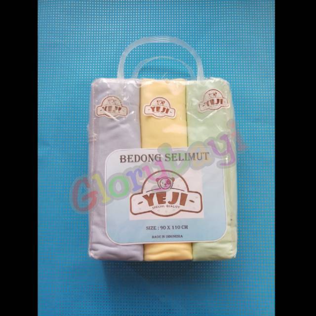 Bedong Bayi Polos Multifungsi  isi 6 pcs packing TAS