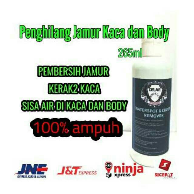Waterspot Remover Pengilang jamur kaca dan body kendaraan