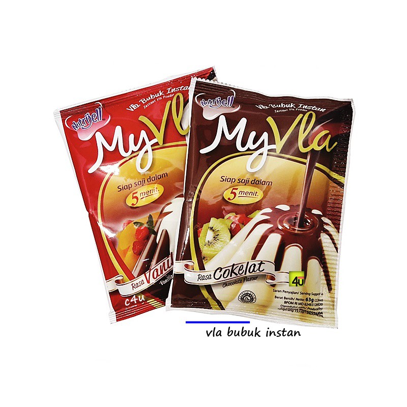 

Nutrijell MyVla - Vla Bubuk Instan - 1 sachet