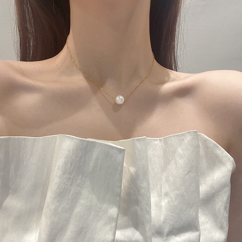 Kalung KL190 Stainless Steel Premium Fashion Wanita Kalung unik Lucu Elegant /Deluna/ BS