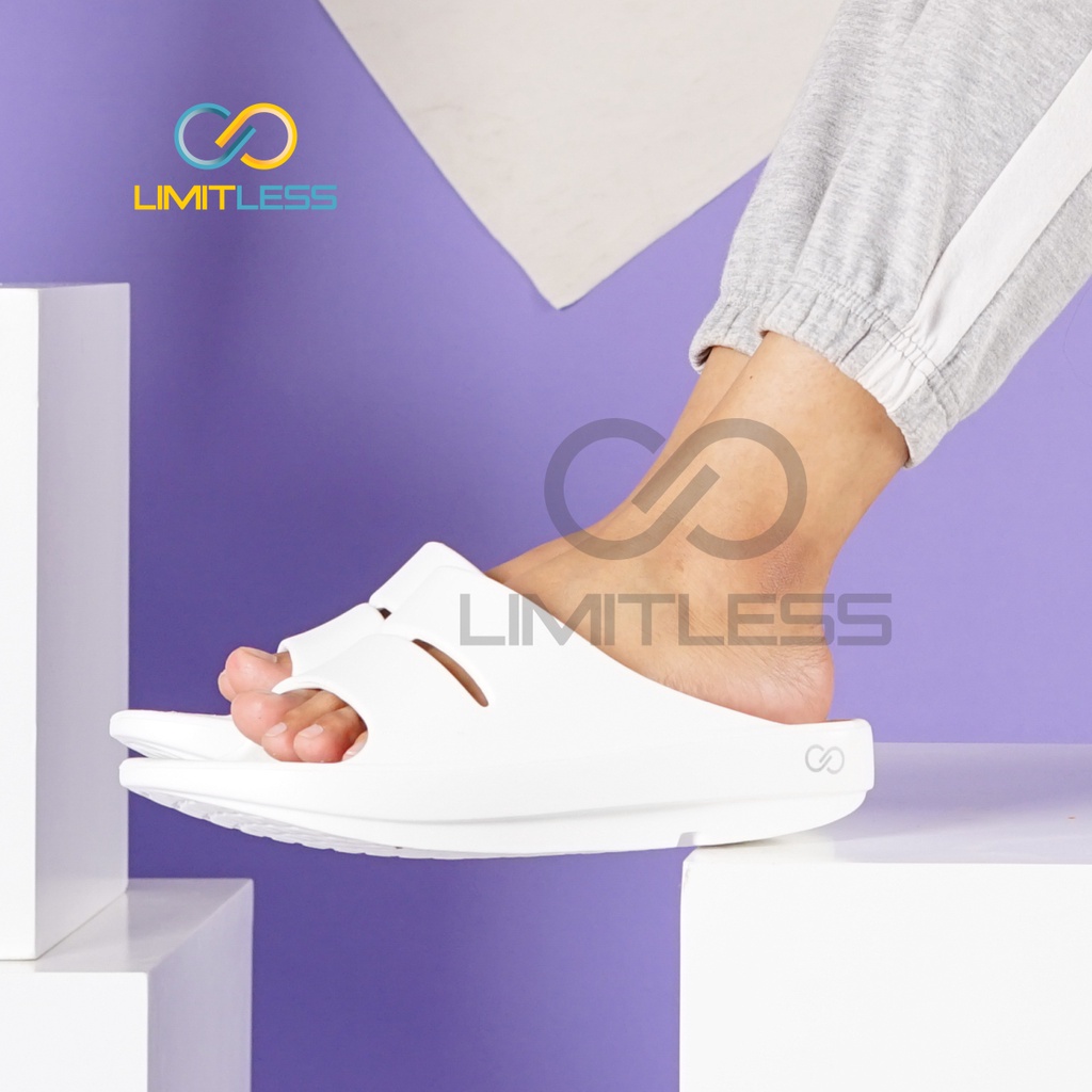 Sendal Pria Slide Kesehatan Empuk Nyaman Limitless Sandal Terapi Kesehatan Cowok Anti Slip Eva Phylon Terbaru