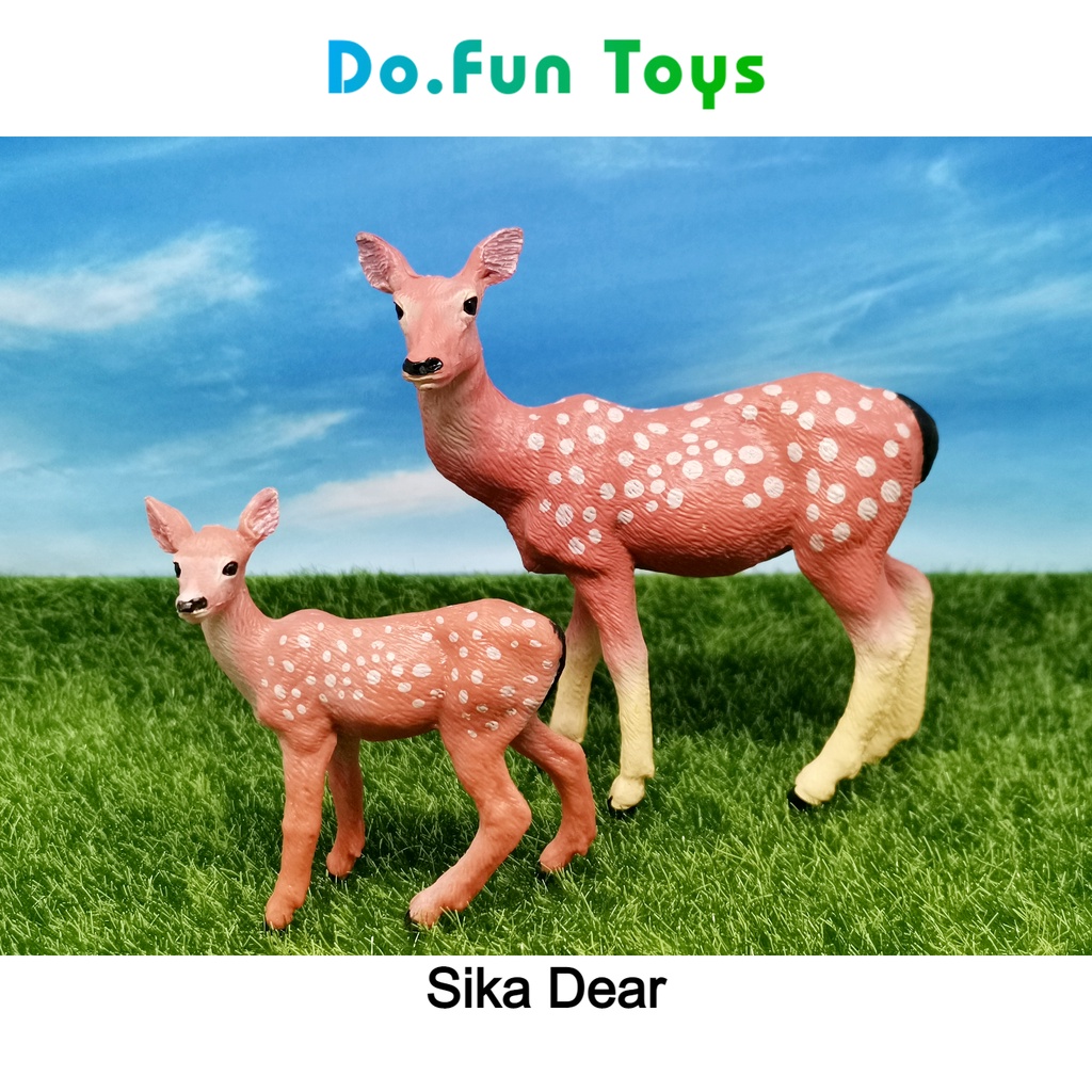 Animal Figurine | SIKA DEER / Mainan Miniatur Rusa Sika
