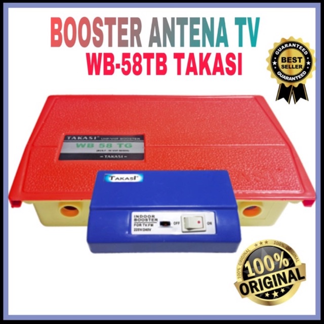 BOSTER BOOSTER ANTENA TV WB-58TG TAKSHI PREMIUM