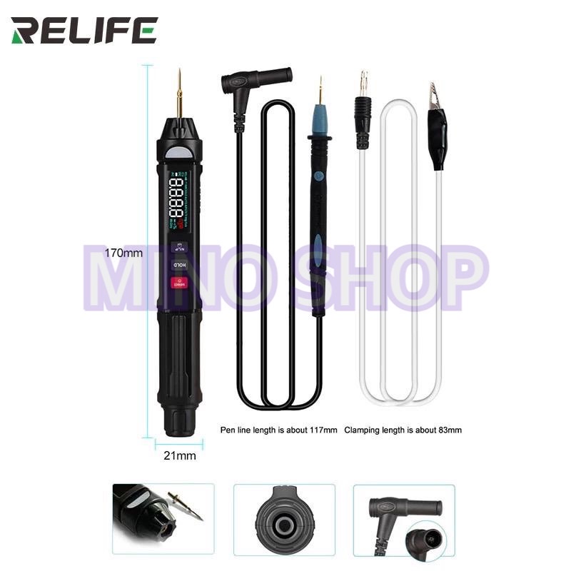 DIGITAL PEN MULTITESTER - MULTIMETER PEN DIGITAL RELIFE DT-01