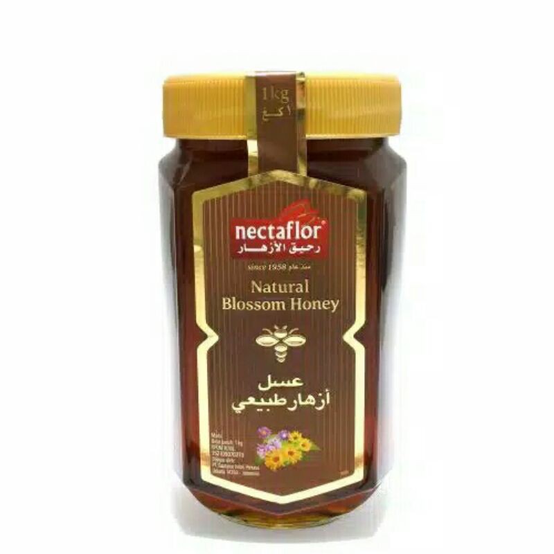 

Madu nectaflor blossom honey 1kg asli swiss BPOM